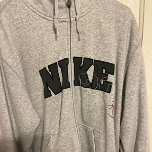 Nike heavy duty zip up hoodie/jacket